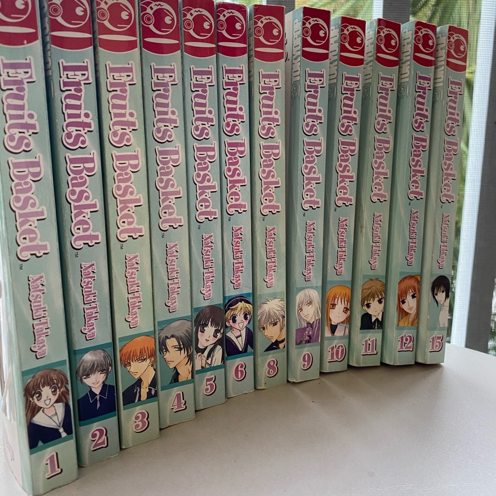 Fruits basket original manga. Book 1-6 + 8-12 + 15